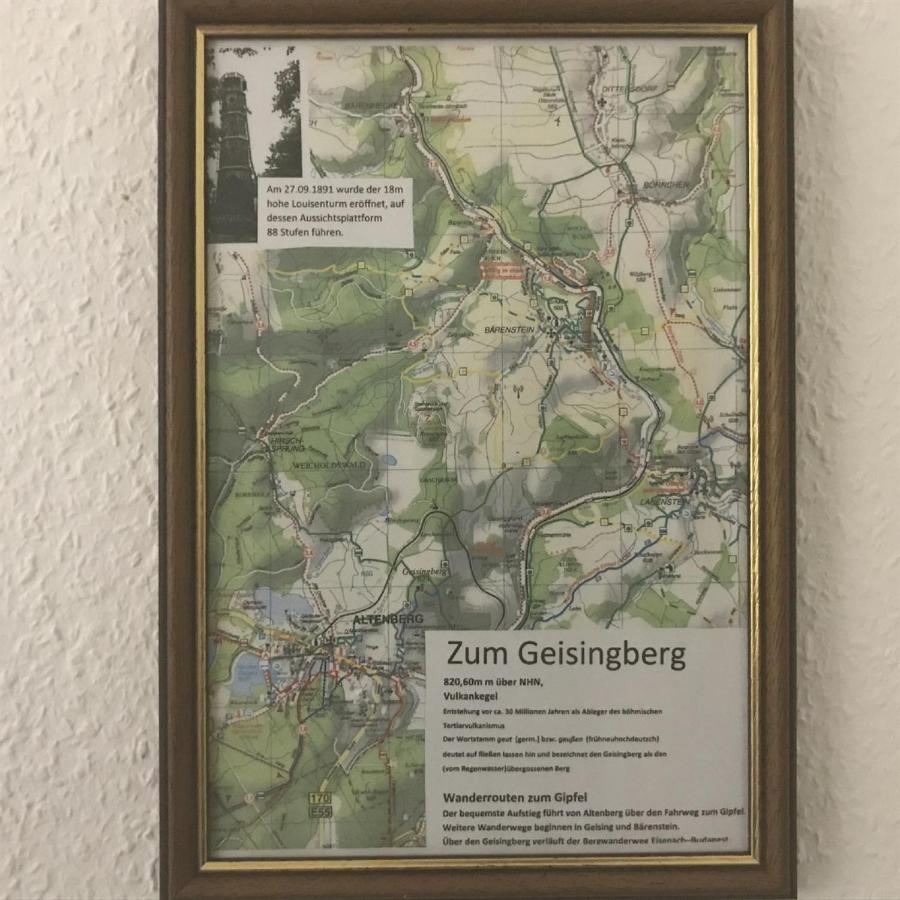 Ferienwohnung Uhlig Altenberg  Exteriör bild